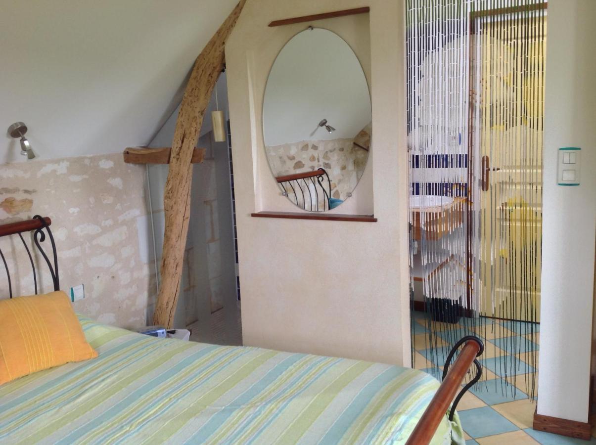 Maison De Vacances La Haute Cormerie Le Thoureil Buitenkant foto